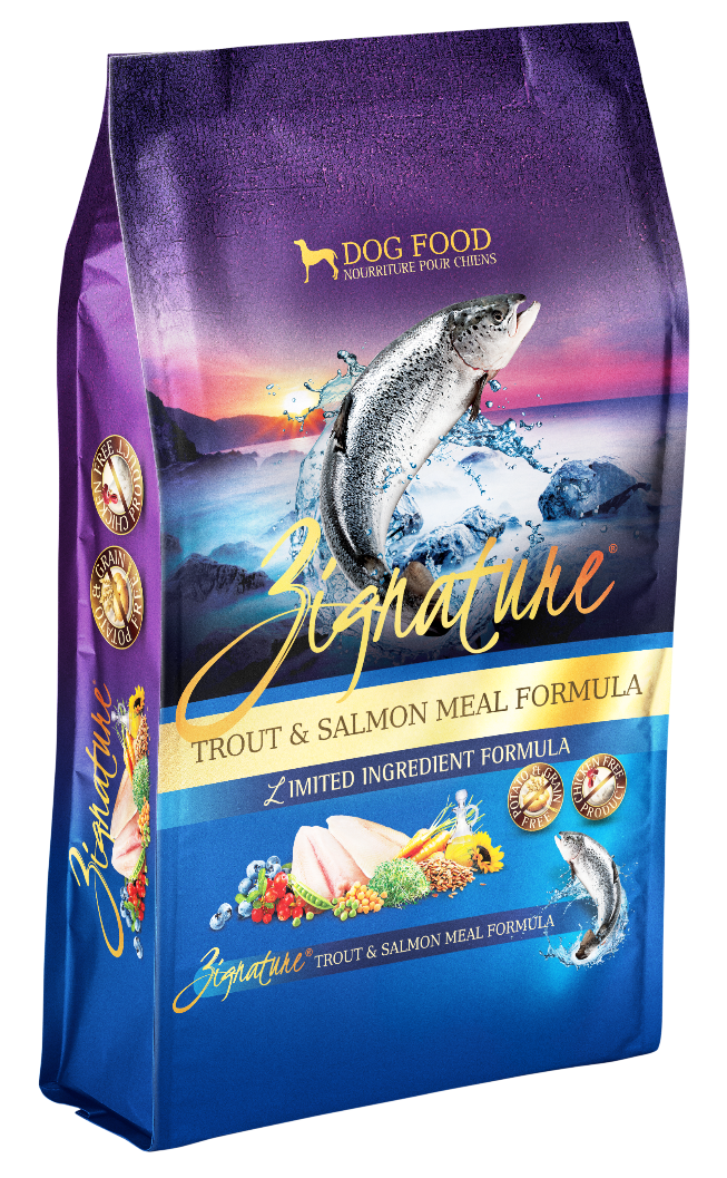 Zignature Trout & Salmon Meal Formula Dry Dog Food 27 Lb