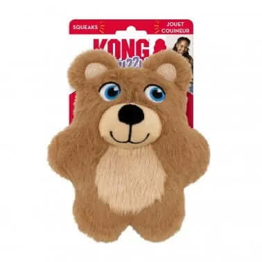 KONG Snuzzles Kiddos Teddy Bear Dog Toy – S/M