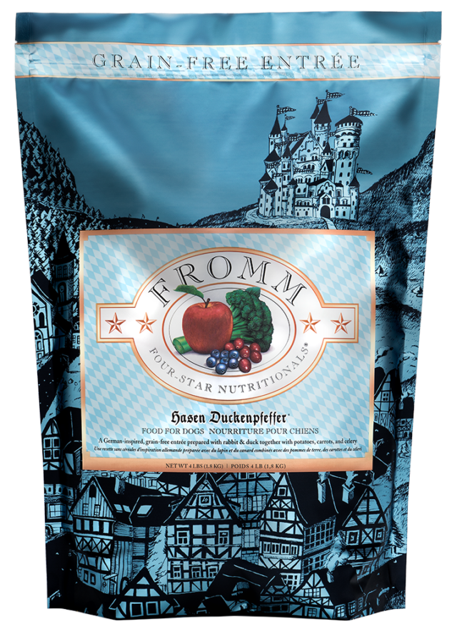 Fromm Four-Star Nutritionals Grain-Free Hasen Duckenpfeffer Recipe Dry Dog Food