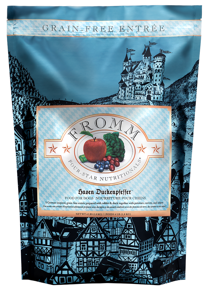 Fromm Four-Star Nutritionals Grain-Free Hasen Duckenpfeffer Recipe Dry Dog Food