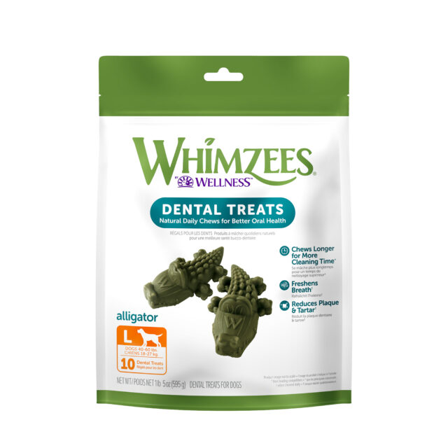 Alligator Natural Dental Dog Treats