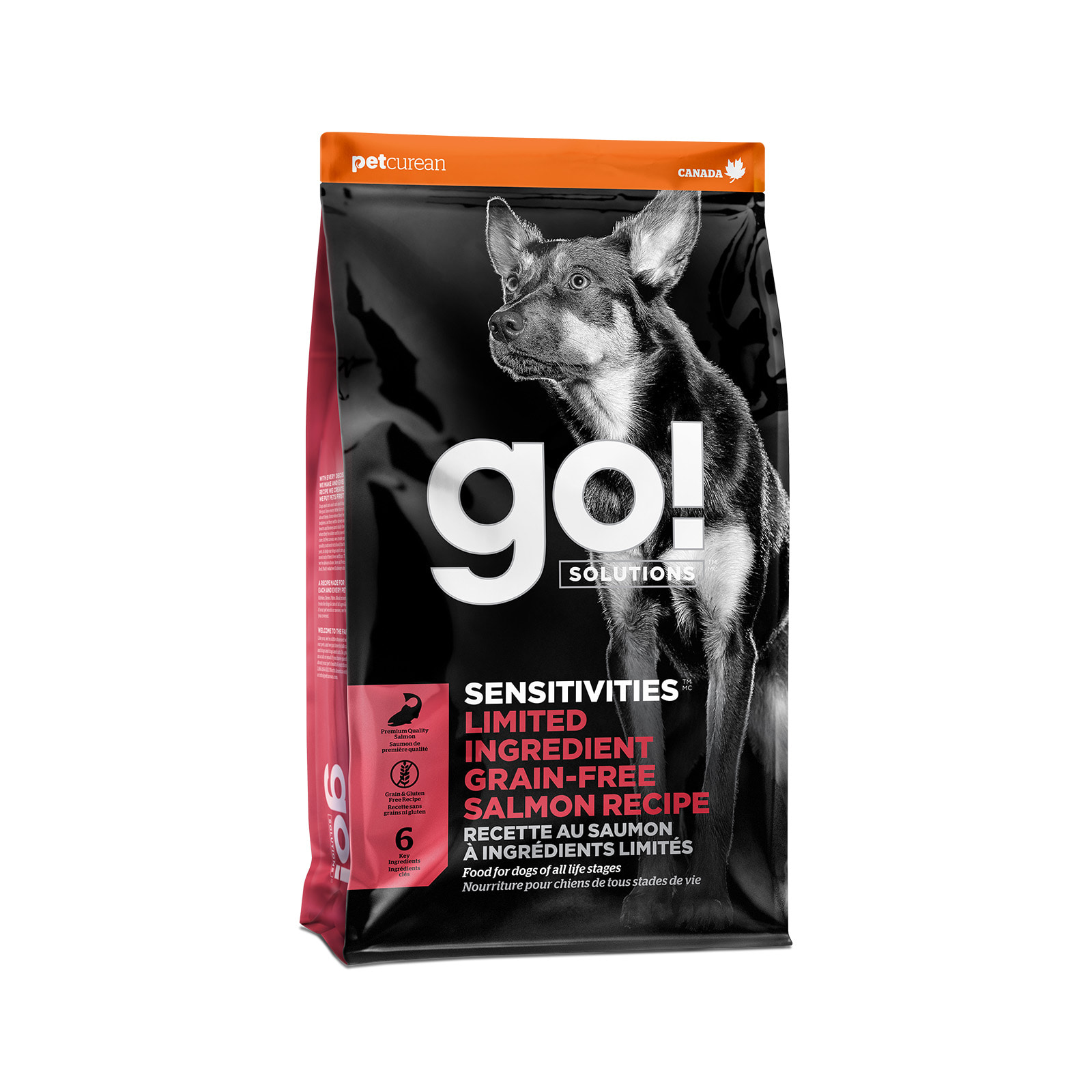 GO! Solutions Sensitivities Limited Ingredient Grain-Free Salmon Recipe Dry Dog Food
