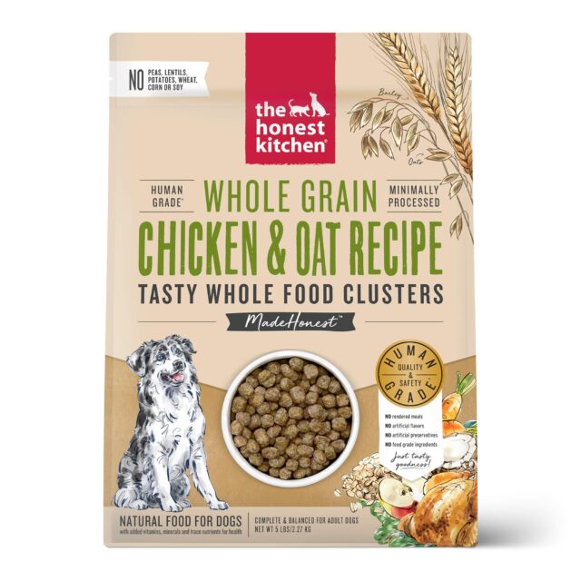 The Honest Kitchen Whole Grain Chicken Clusters Dry Dog Food