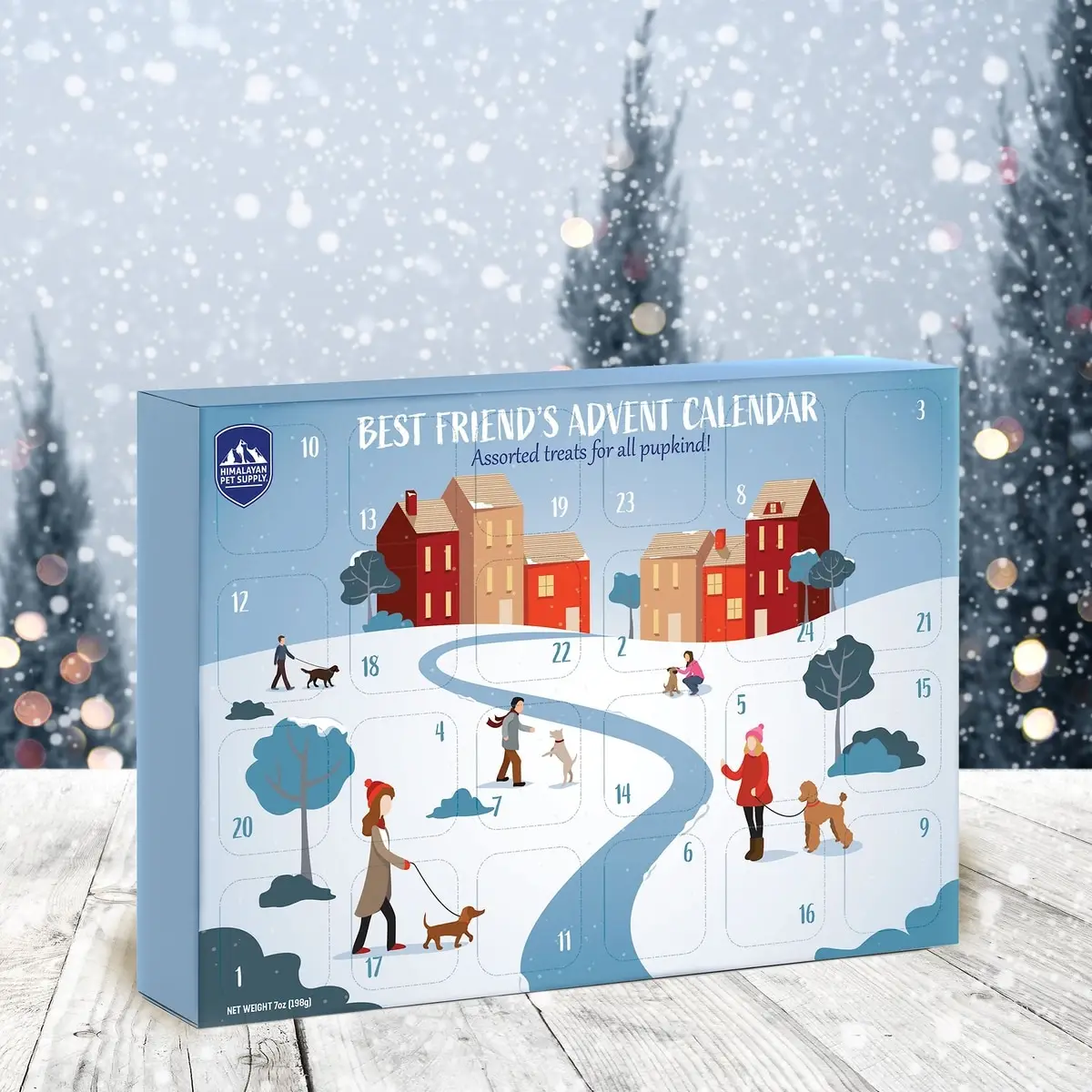 Himalayan Dog Chew Holiday Advent Calendar – 7 oz