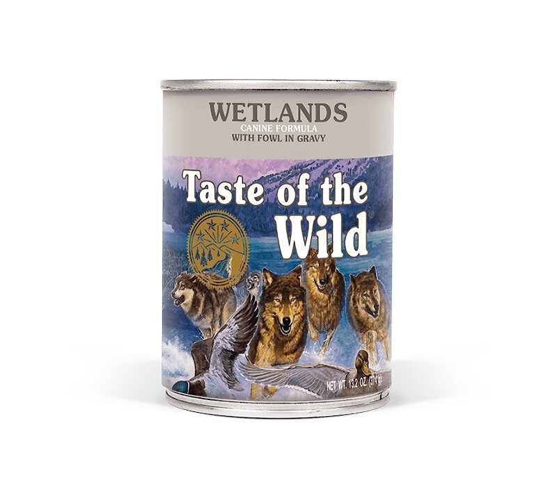 Wetlands Grain-Free Fowl in Gravy Canned Dog Food