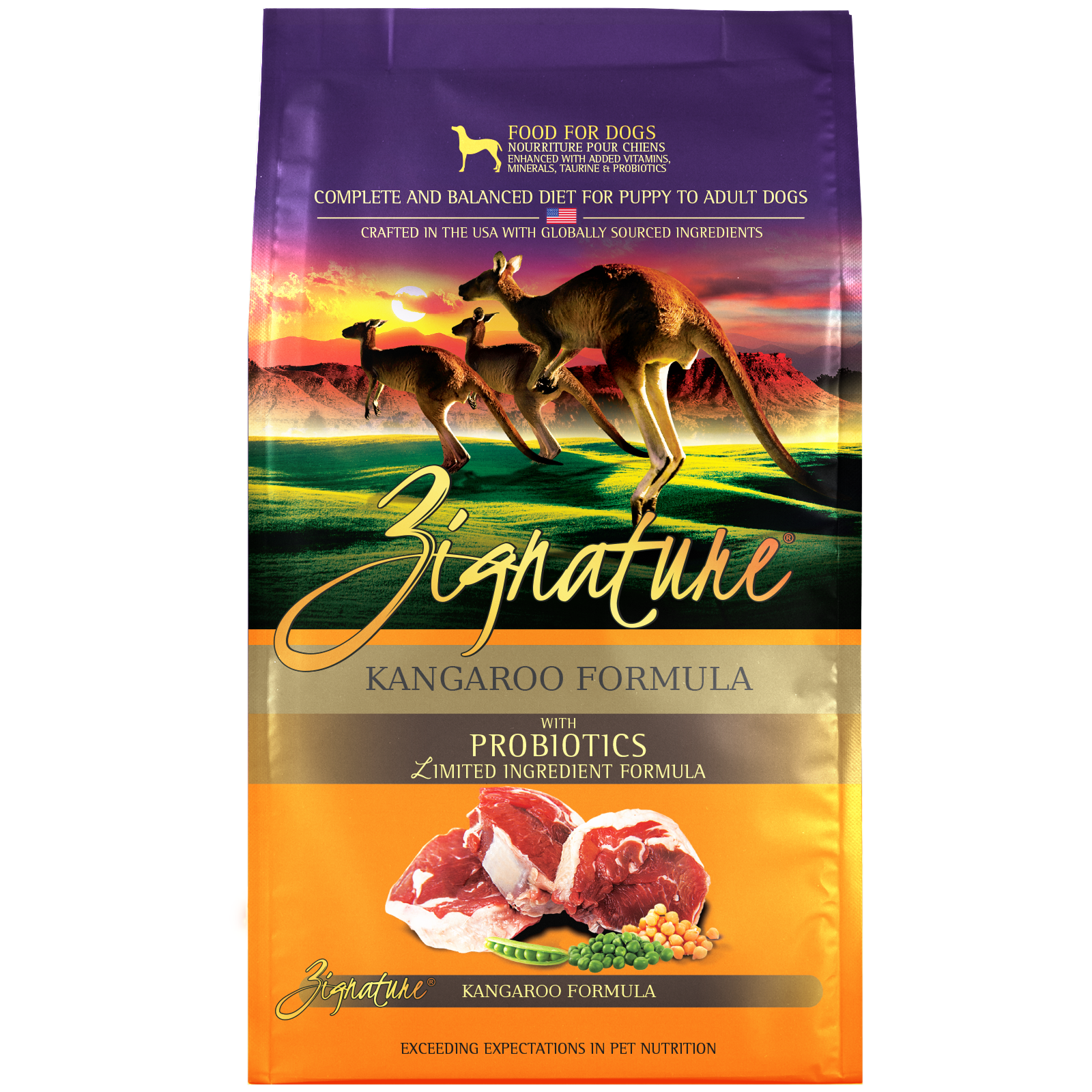 Zignature Kangaroo Formula Limited Ingredient Grain-Free Dry Dog Food