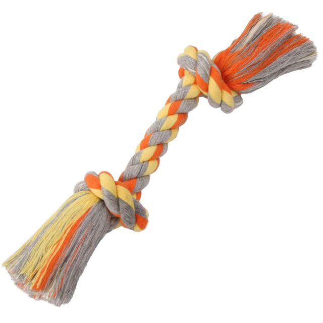 Flossy Chews Colored Rope Bone