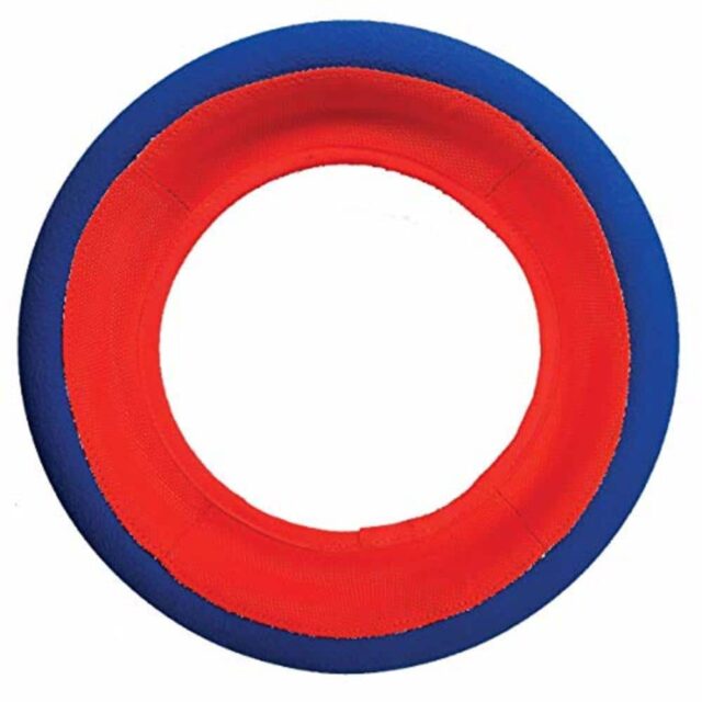Chuckit Fetch Wheel Outdoor Rubber Dog Toy Large For Large Breeds