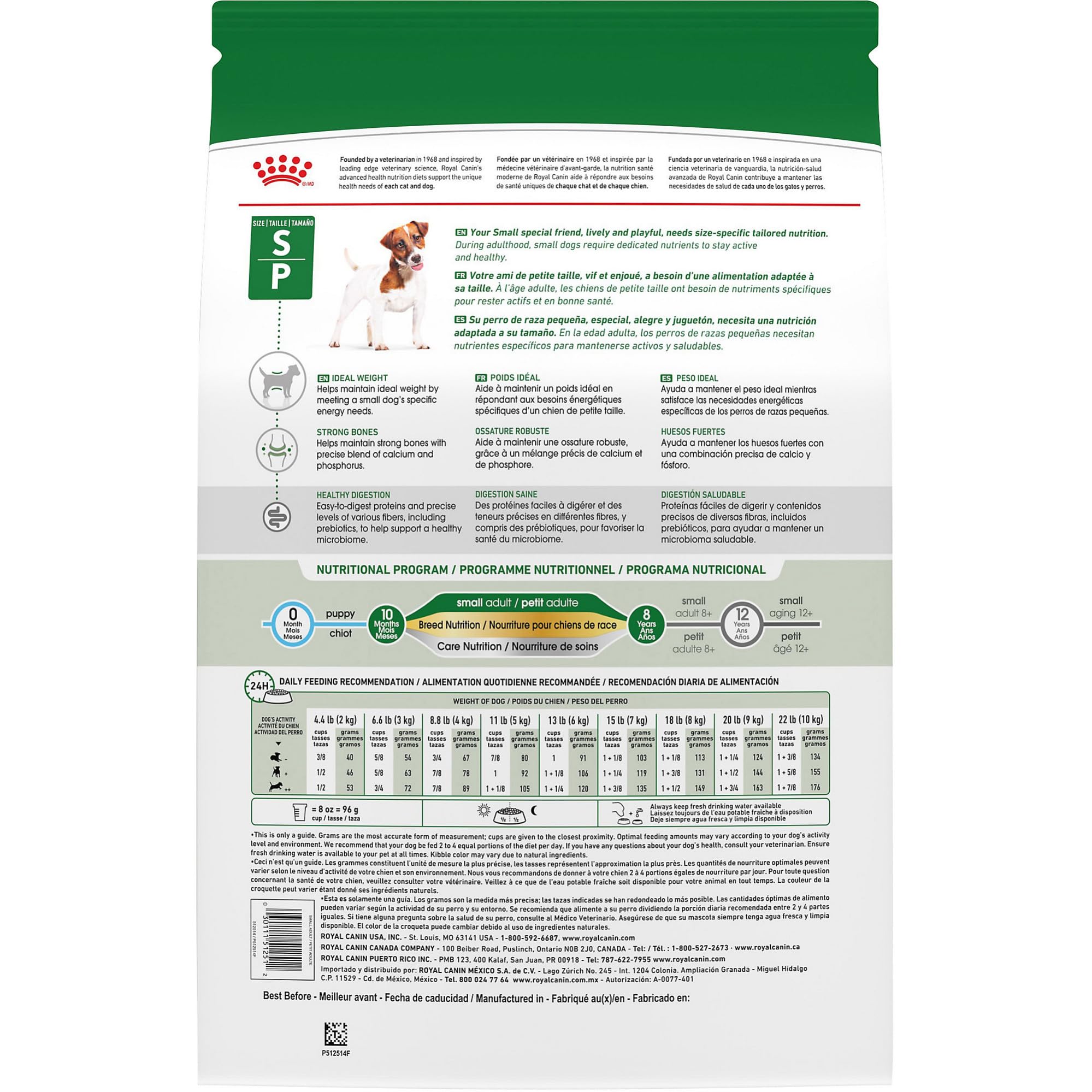 Royal Canin Small Breed Adult Dry Dog Food, 14 lb bag (B007PPTJLE)