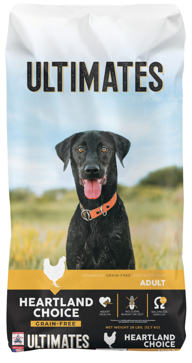 Ultimates 248240 28 lbs No Grain Heartland Choice Chicken & Potato Dry Dog Food – Pack of 70