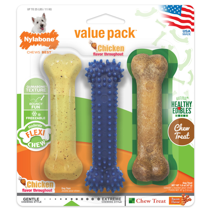 Nylabone Flexi Value REG 3pk