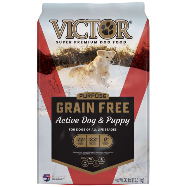 Victor Grain Free Active Dog & Puppy - front of bag