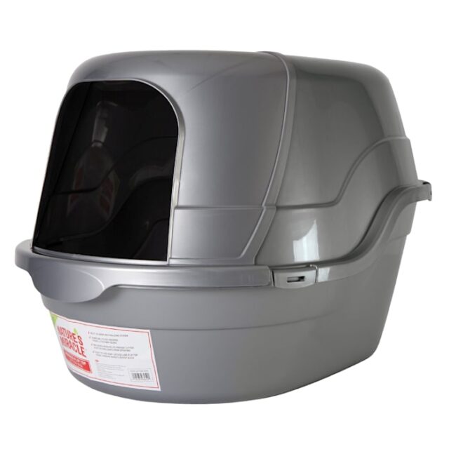 NM Oval Hooded Flip Top Cat Box