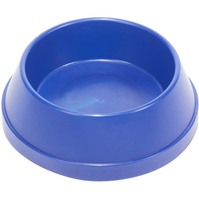 HEATED PET BOWL 5 QT BLUE