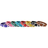 OmniPet Luxe LEA Collar RED 18"
