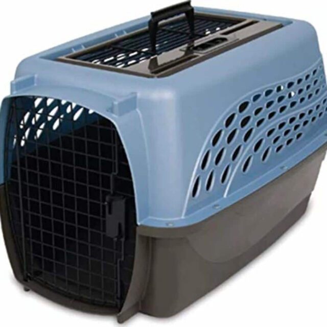 Chuckit! Petmate® Two Door Top Load 24 Dog Kennel Travel Medium Pet Carrier for Pets Upto