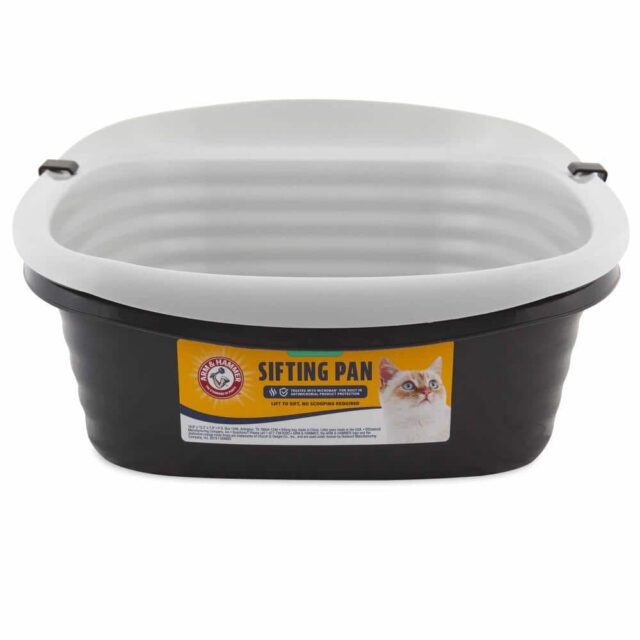 PM A&H Sifting Litter Pan LG 2pk