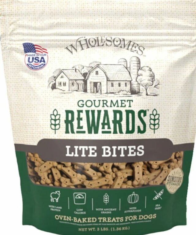 Wholesomes Lite Bites Lamb 3lbs