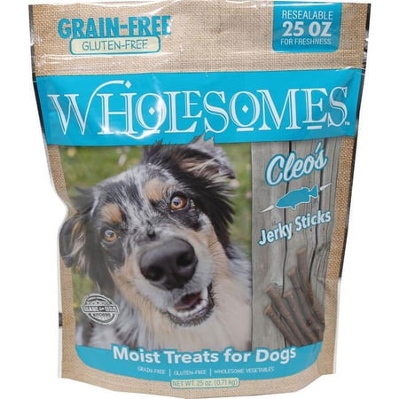 Wholesomes GF Jerky Fish 25oz