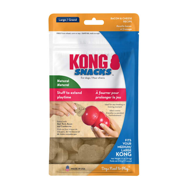 Kong Snacks Bacon/Cheese LG 11oz