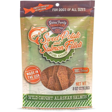 Gaines Salm & Swt Pot Fillet 8oz