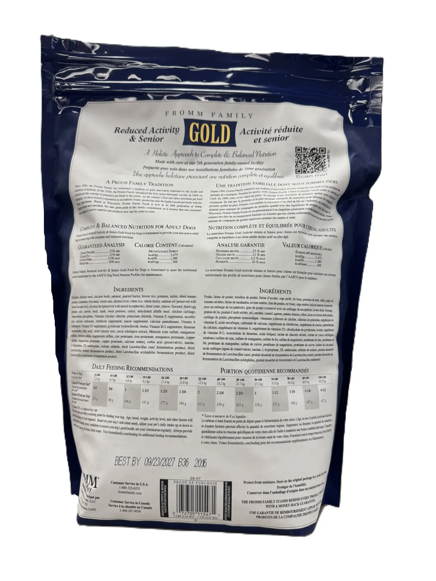 Fromm Gold Reduced Activity & Senior - Image 2