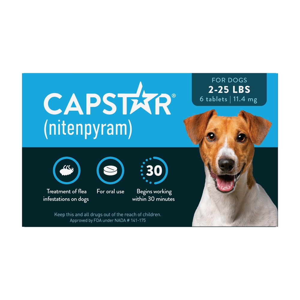 Capstar Flea Pills under 25lbs