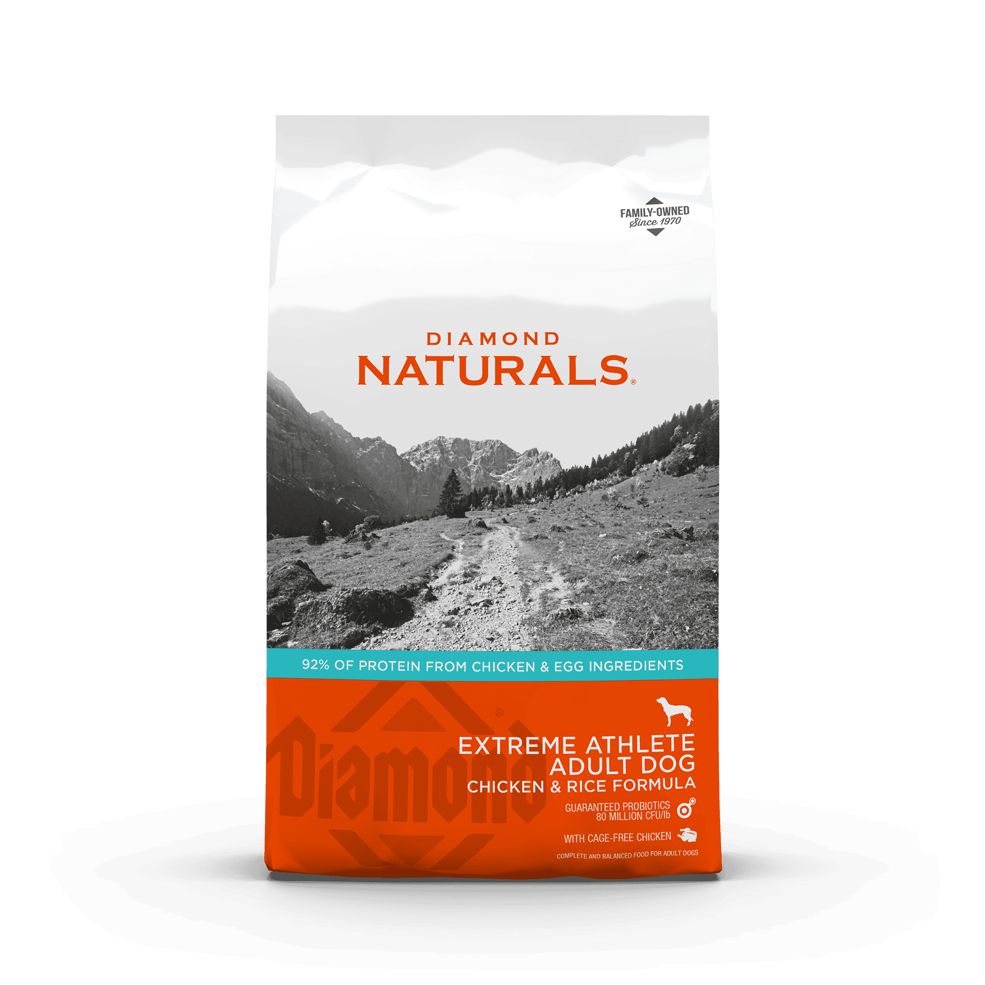 Diamond Naturals Extreme Athlete Adult Chicken & Rice Formula 40lbs