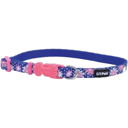 Lil Pals Collar Navy&Pink P/XS
