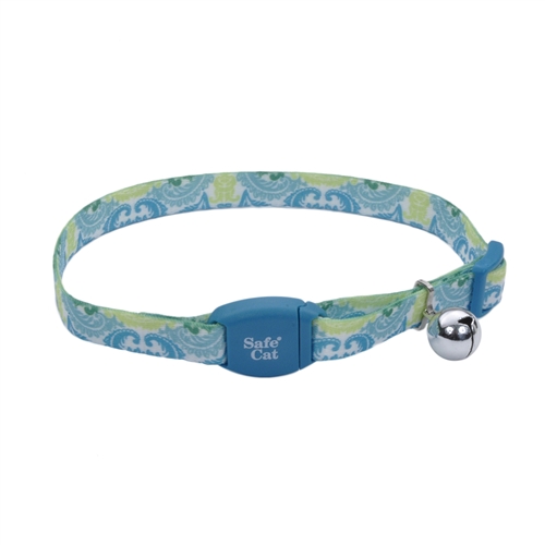 SafeCat Magnetic Collar Peacock
