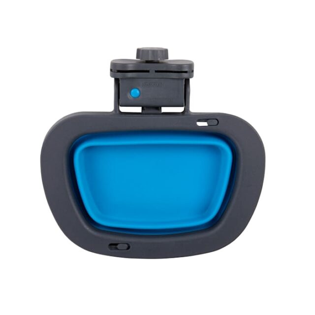 Dexas Collap Kennel Bowl Blue LG
