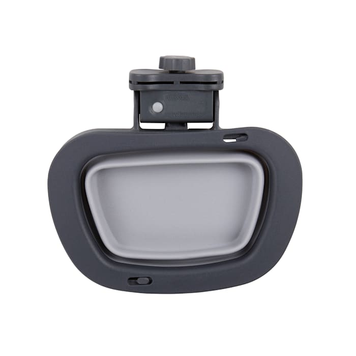 Dexas Collap Kennel Bowl Gray LG