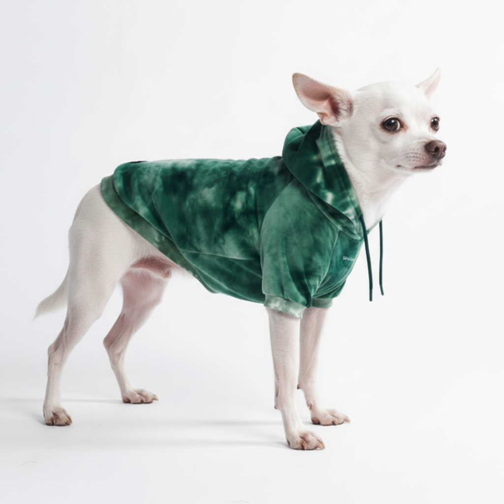 Spark Paws Hoodie GRN D