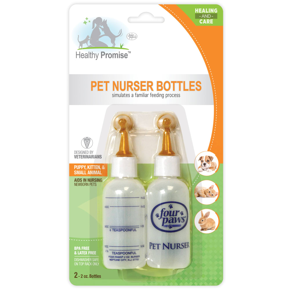 FP Pet Nurser Bottles 2pk 2.2oz
