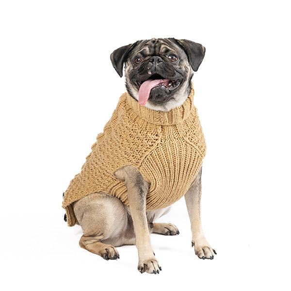 Chilly Dog Camel Sweater LG