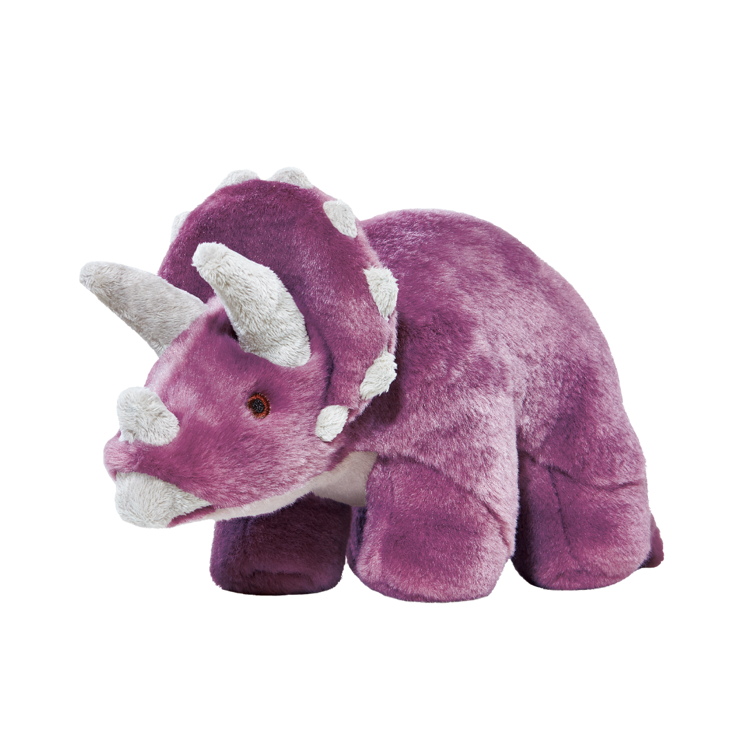 Fluff&Tuff LG Triceratops 14''
