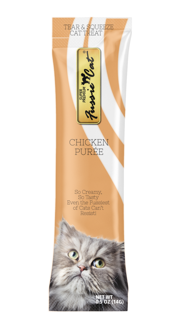 Fussie Cat Puree Ckn 4ct