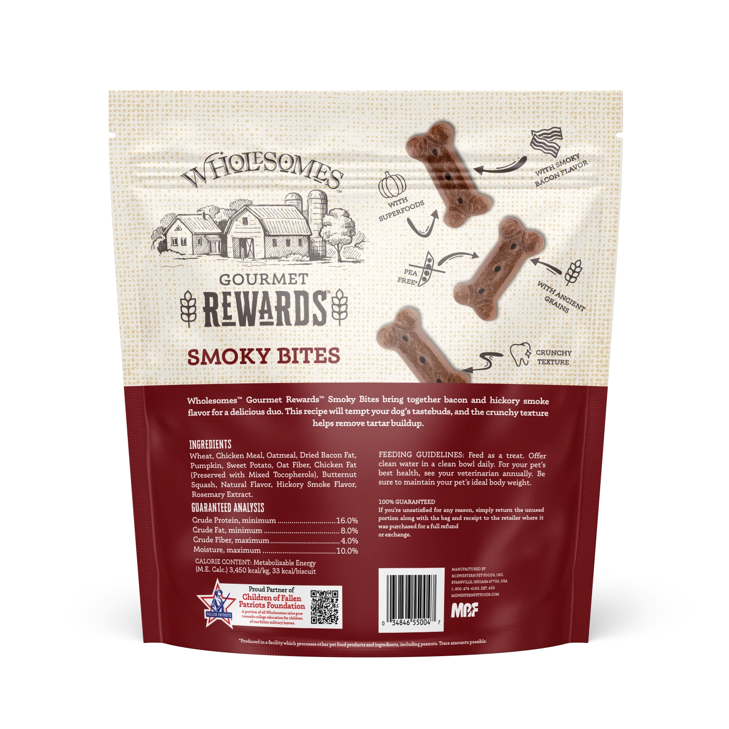 Wholesomes Smokey Bites 3lbs - Image 2