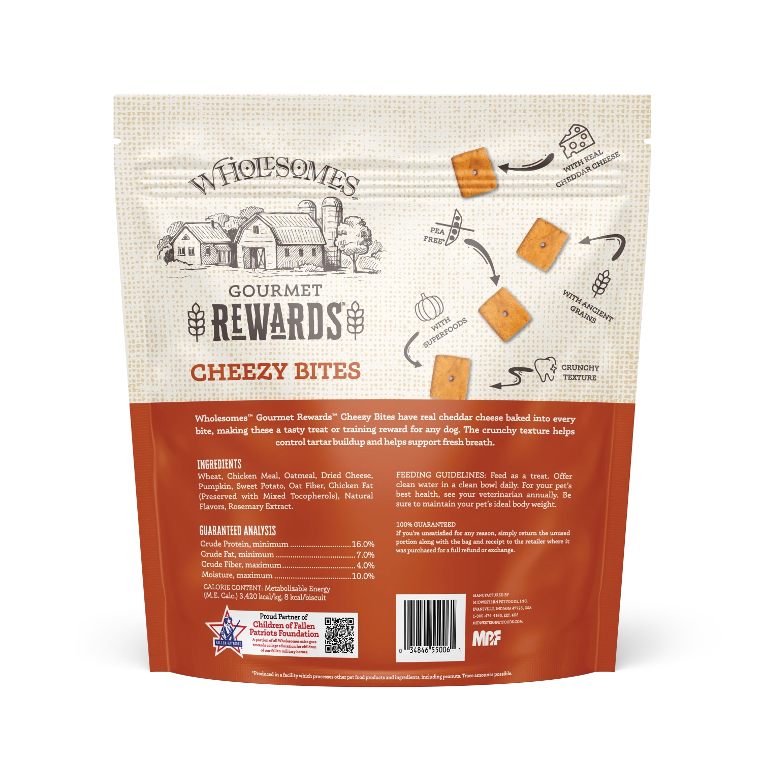 Wholesomes Cheezy Bites 3lbs - Image 2