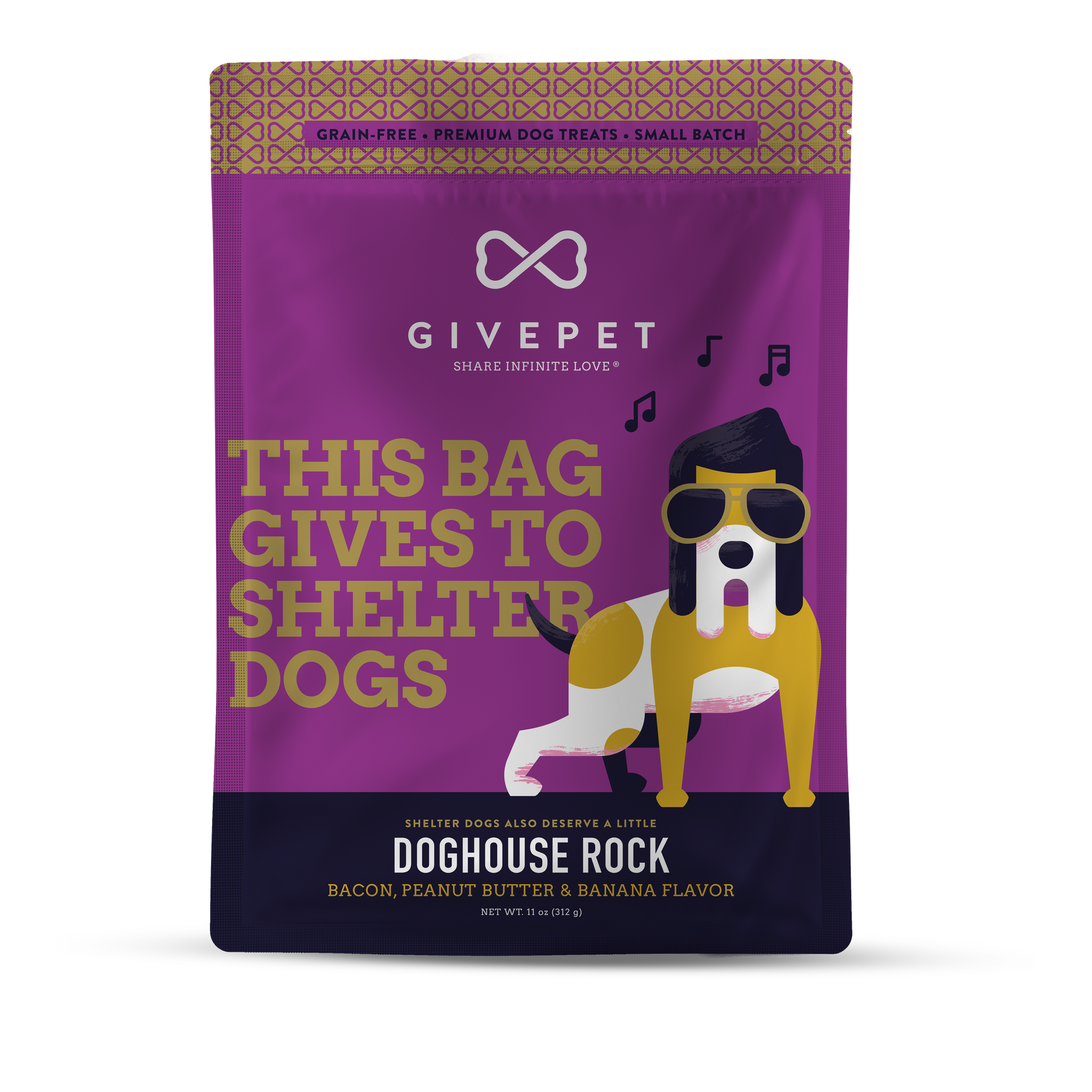GivePet Doghouse Rock 12oz
