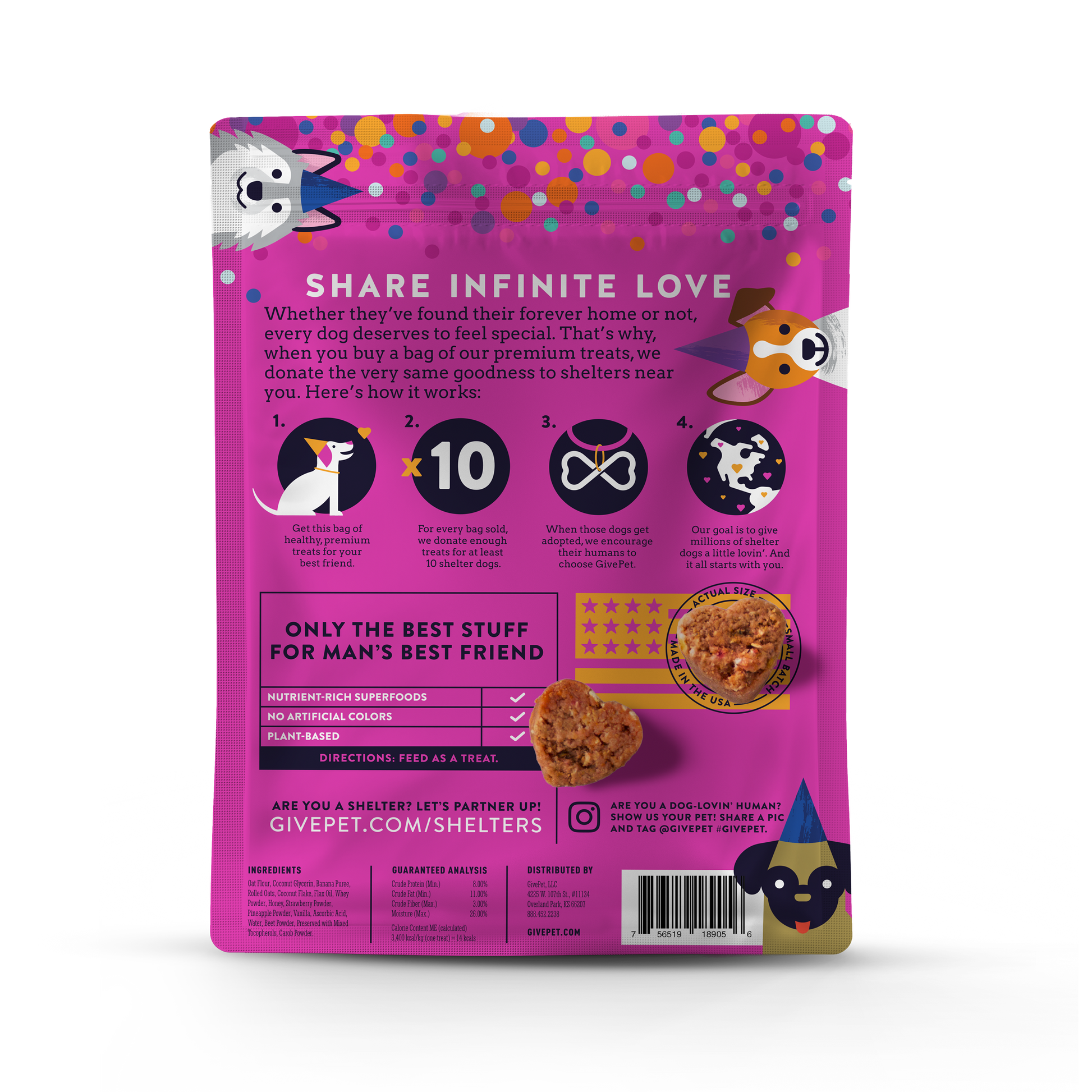 GivePet Gotcha Day Paw-ty 6oz - Image 2