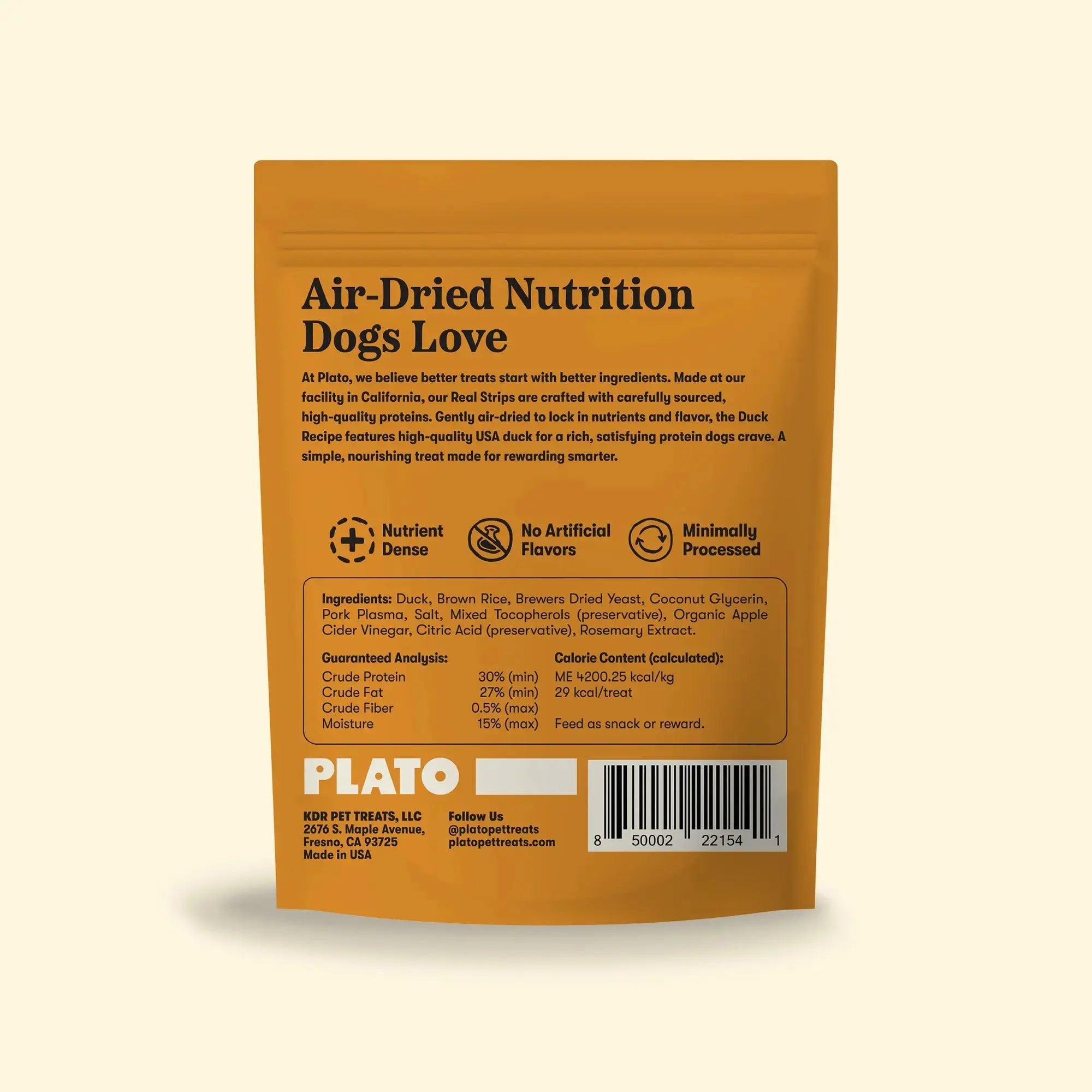 Plato Original Duck Strips 6oz - Image 2