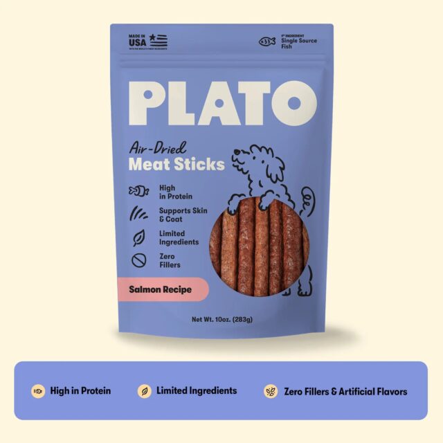 Plato Thinker Salmon Stick 6.5oz