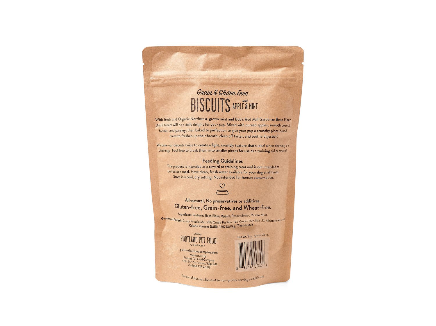 PortPet GF Apple&Mint Bisct 5oz - Image 2