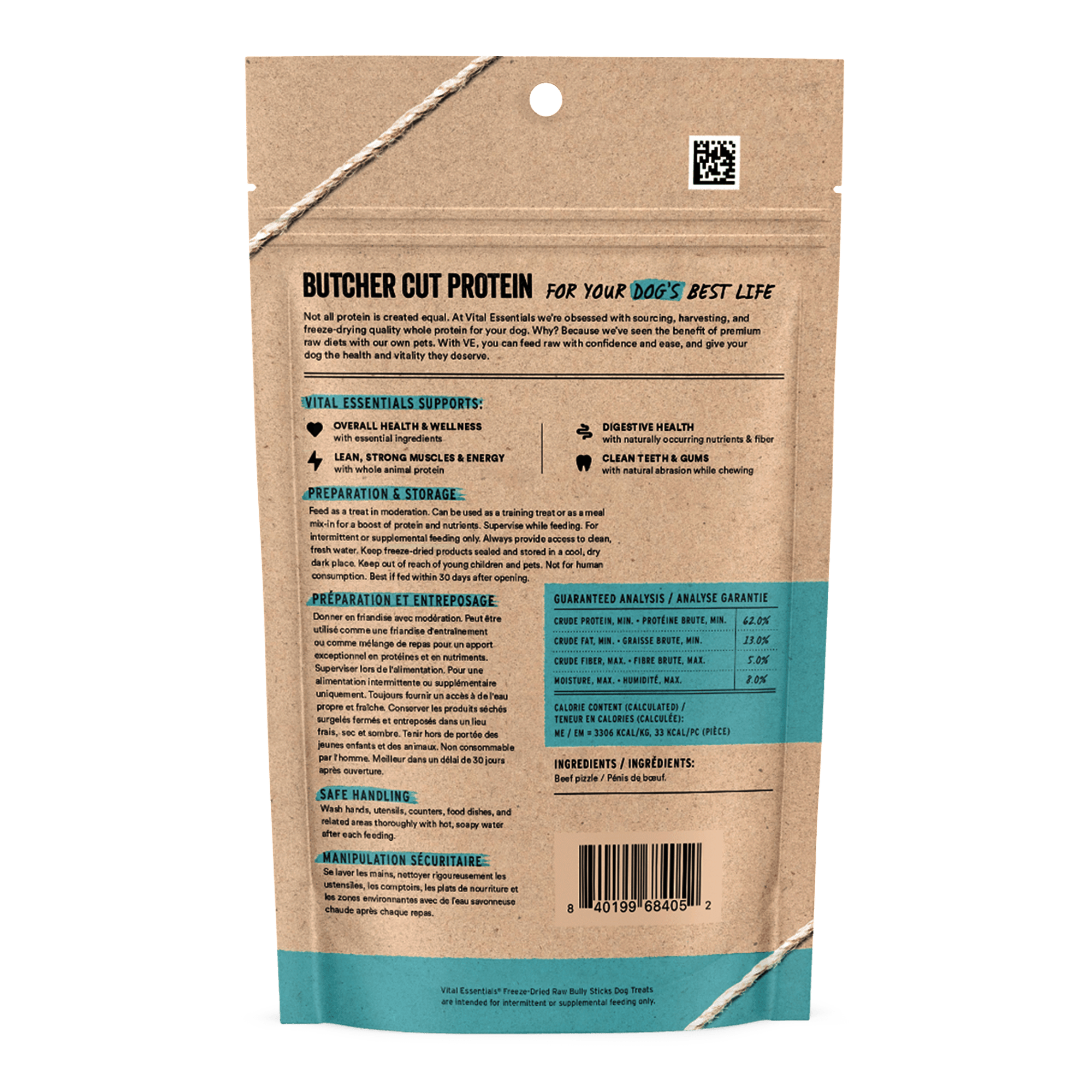 VE Bully Stick Freeze Dried - Image 2