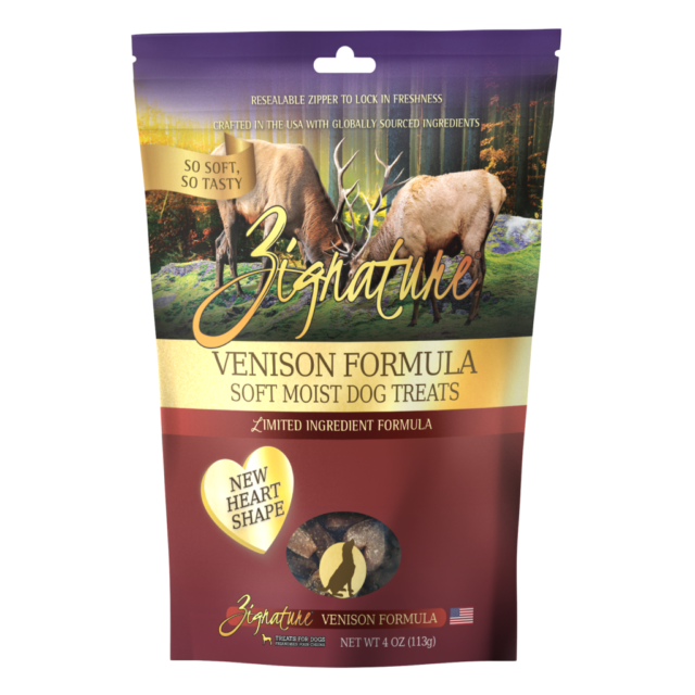 Zignature Soft Trt Venison 4oz