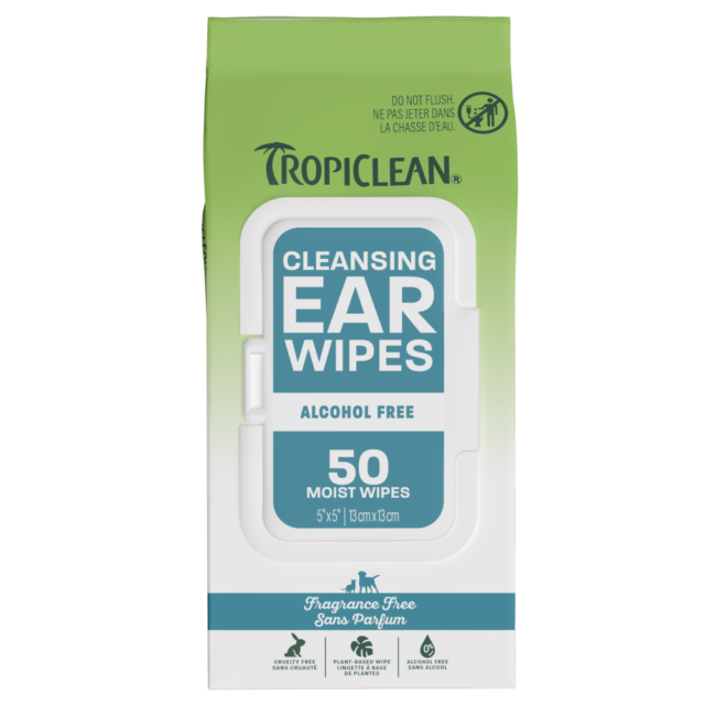 Tropiclean Coconut Ear Wipes 50c