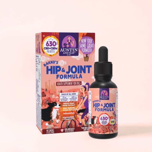 Austin&Kat Hip+Joint CBD Oil 1oz