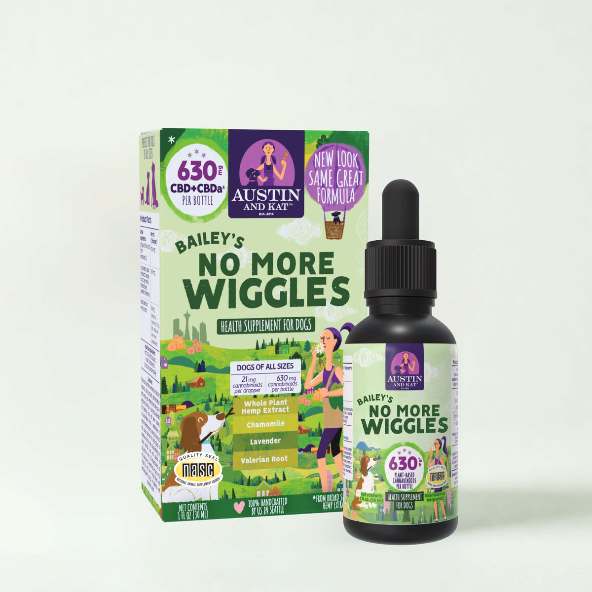 Austin&Kat Wiggles CBD Oil 1oz