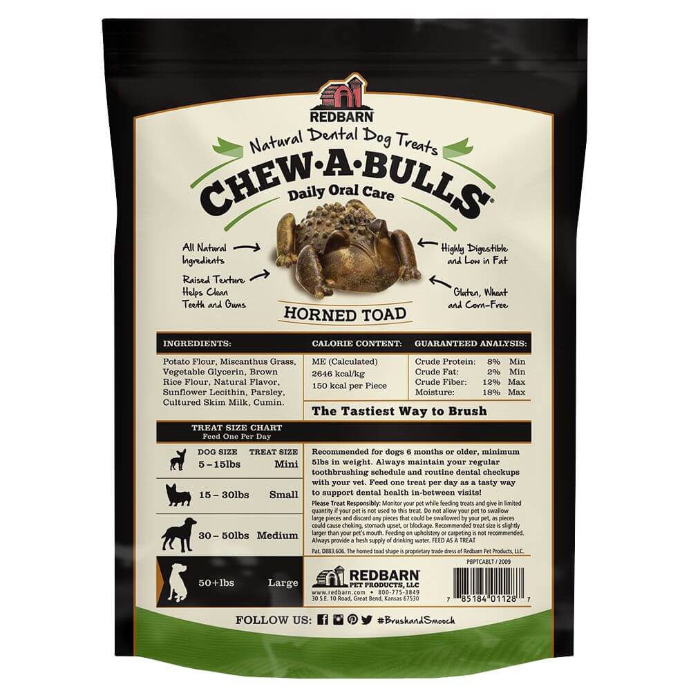 RB Chew-A-Bull Toad LG 6pk - Image 2